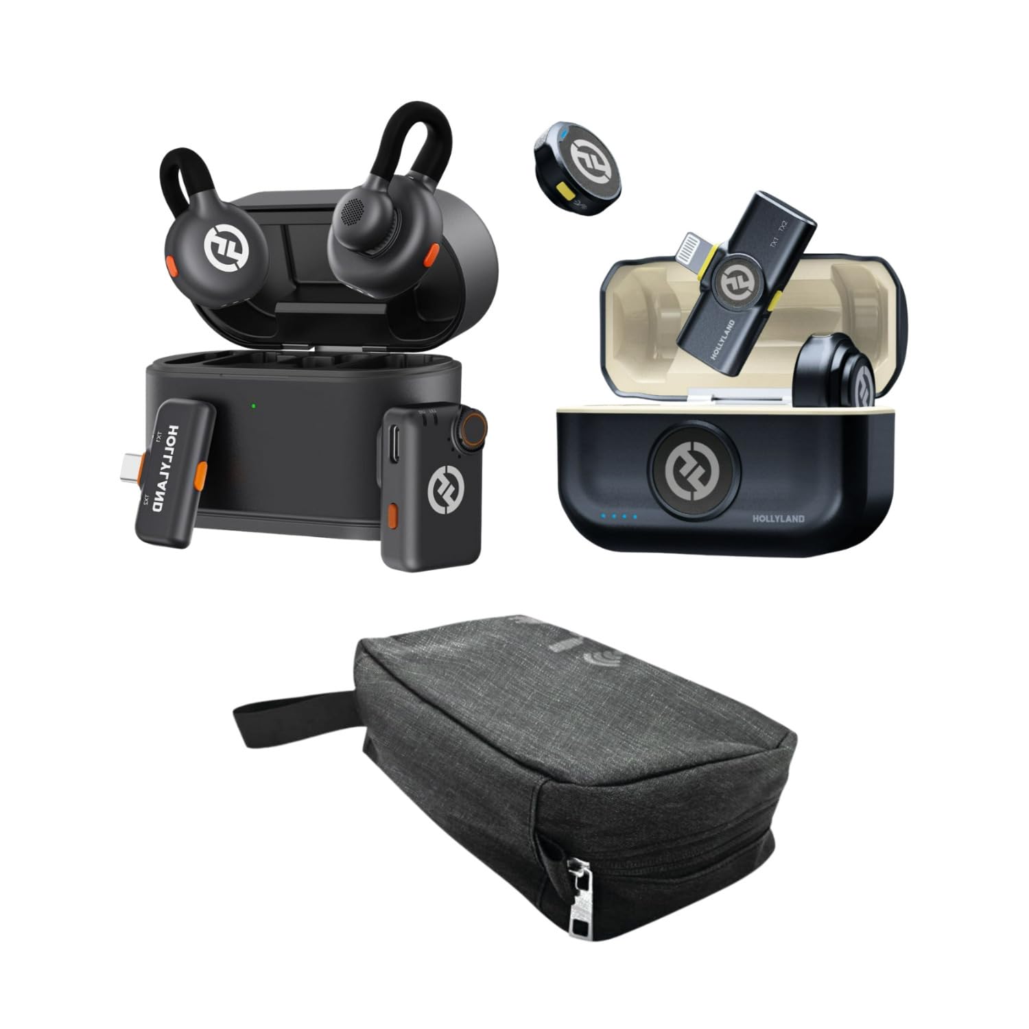 Amazon.com: Hollyland Lark M2 Duo (Lightning) and M2S Mini Combo